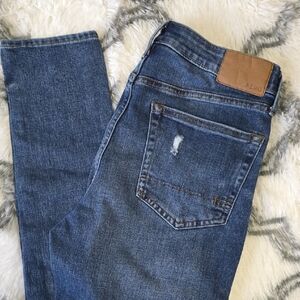 Aeropostale Men's Slim Jeans - Deep Blue